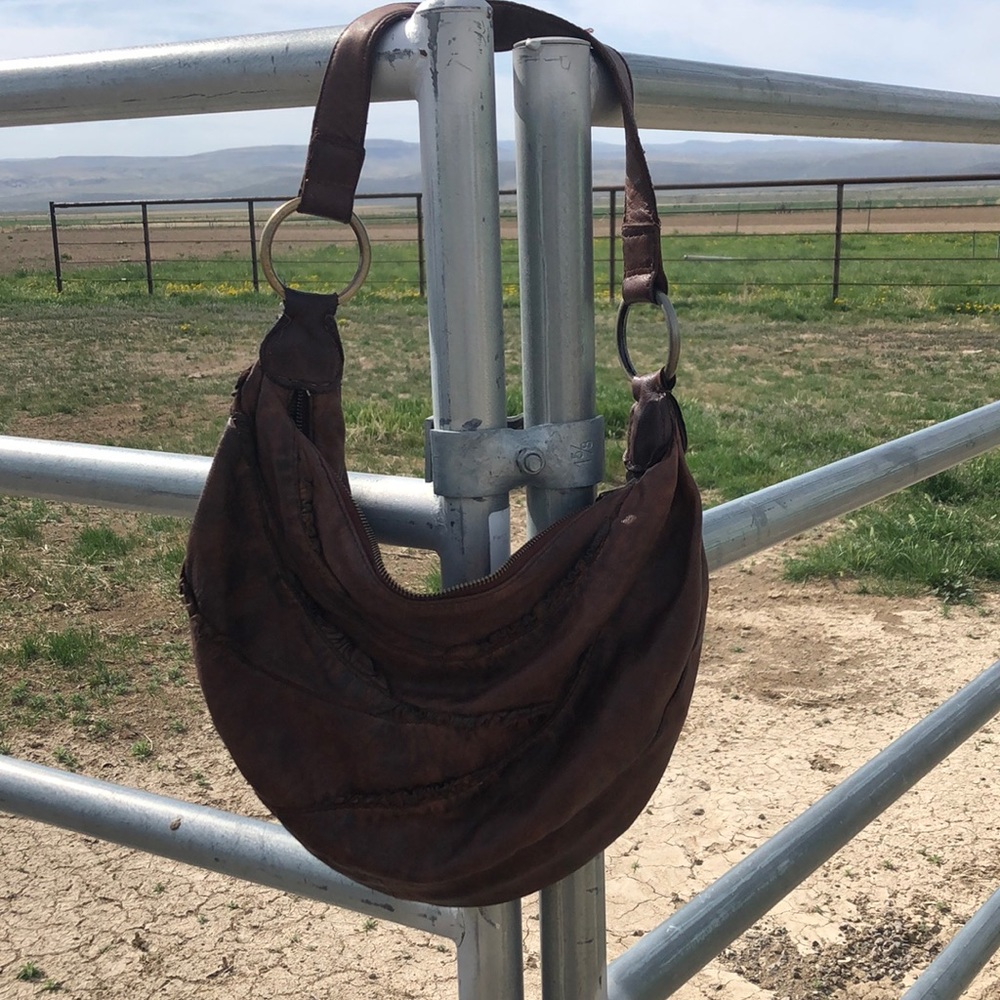 Scully Genuine leather soft, supple distressed bag